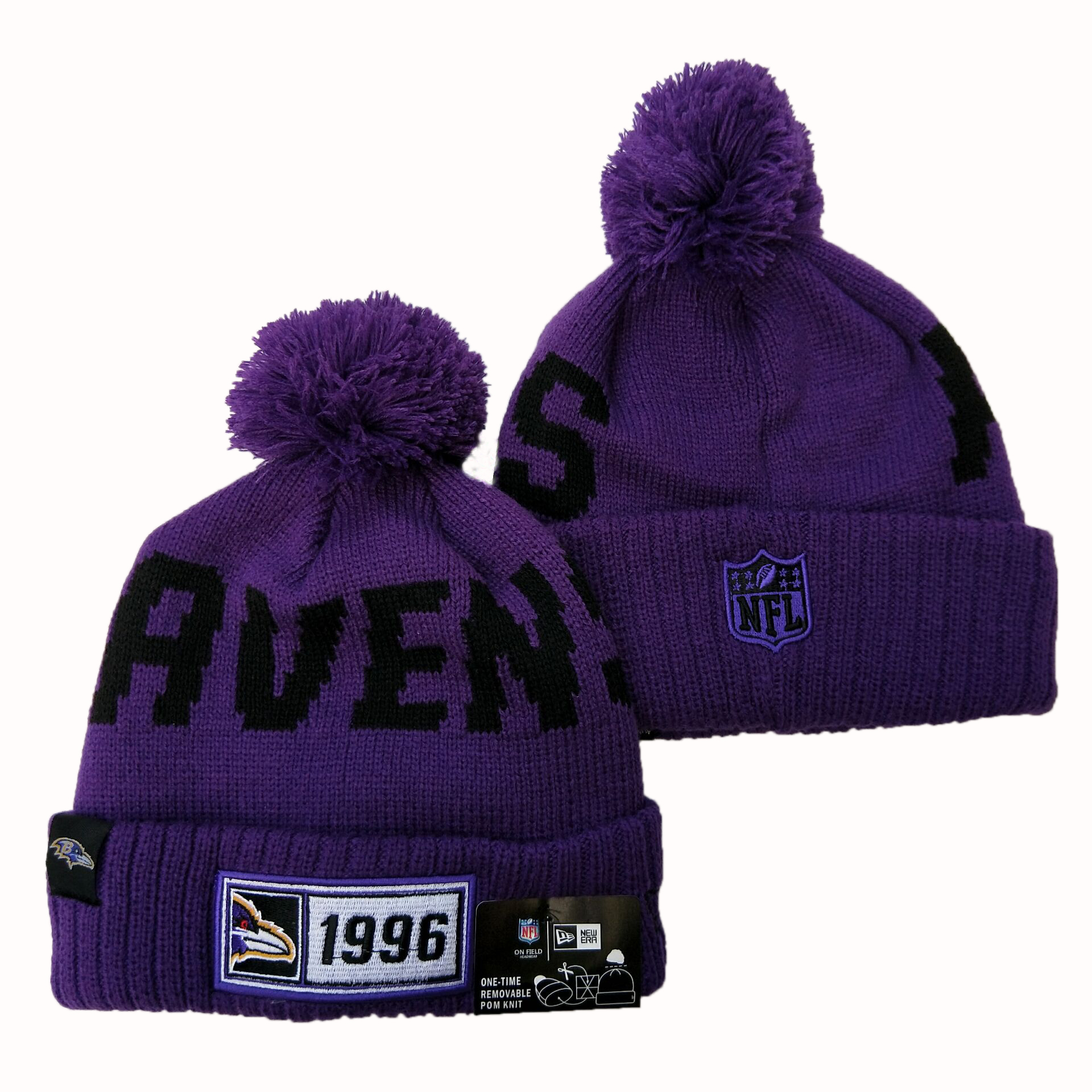Baltimore Ravens Knit Hats 040